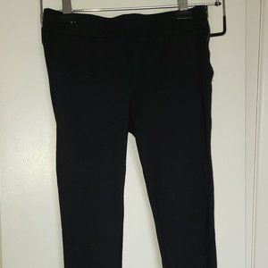 Ann Taylor The Side Zip Ankle Pant in Bi-stretch Black, 4P